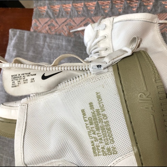 Nike Air Urban Utility FTWR SF AF1 MID Mens 10.5 - Picture 4 of 8